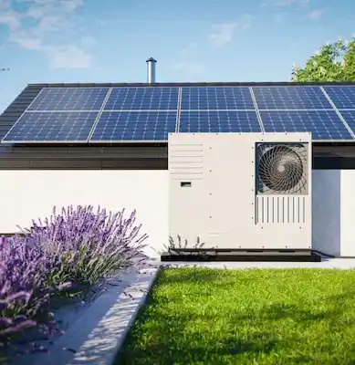 Hőszivattyú és napelem